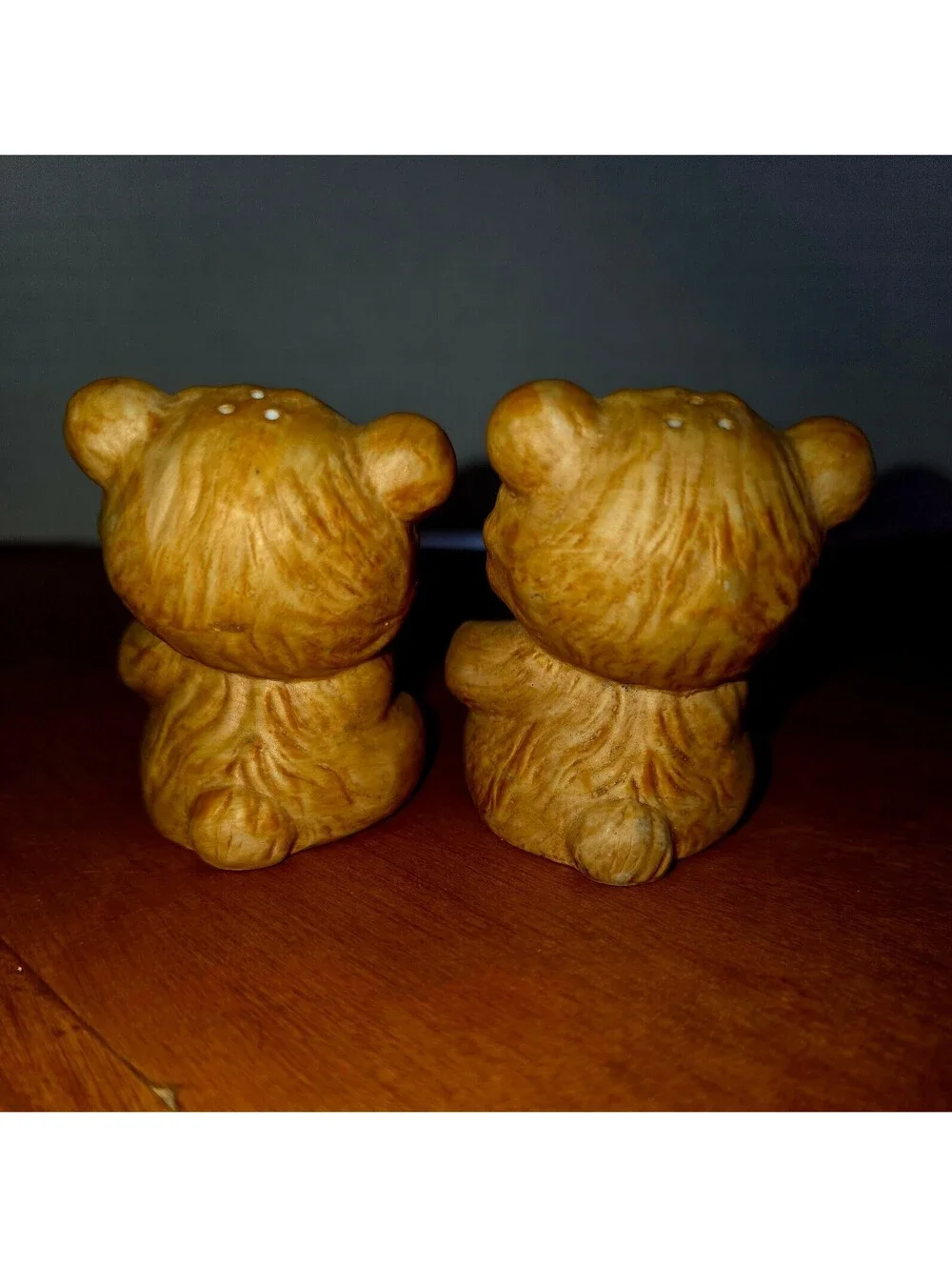 Vintage honey bear salt and pepper shakers